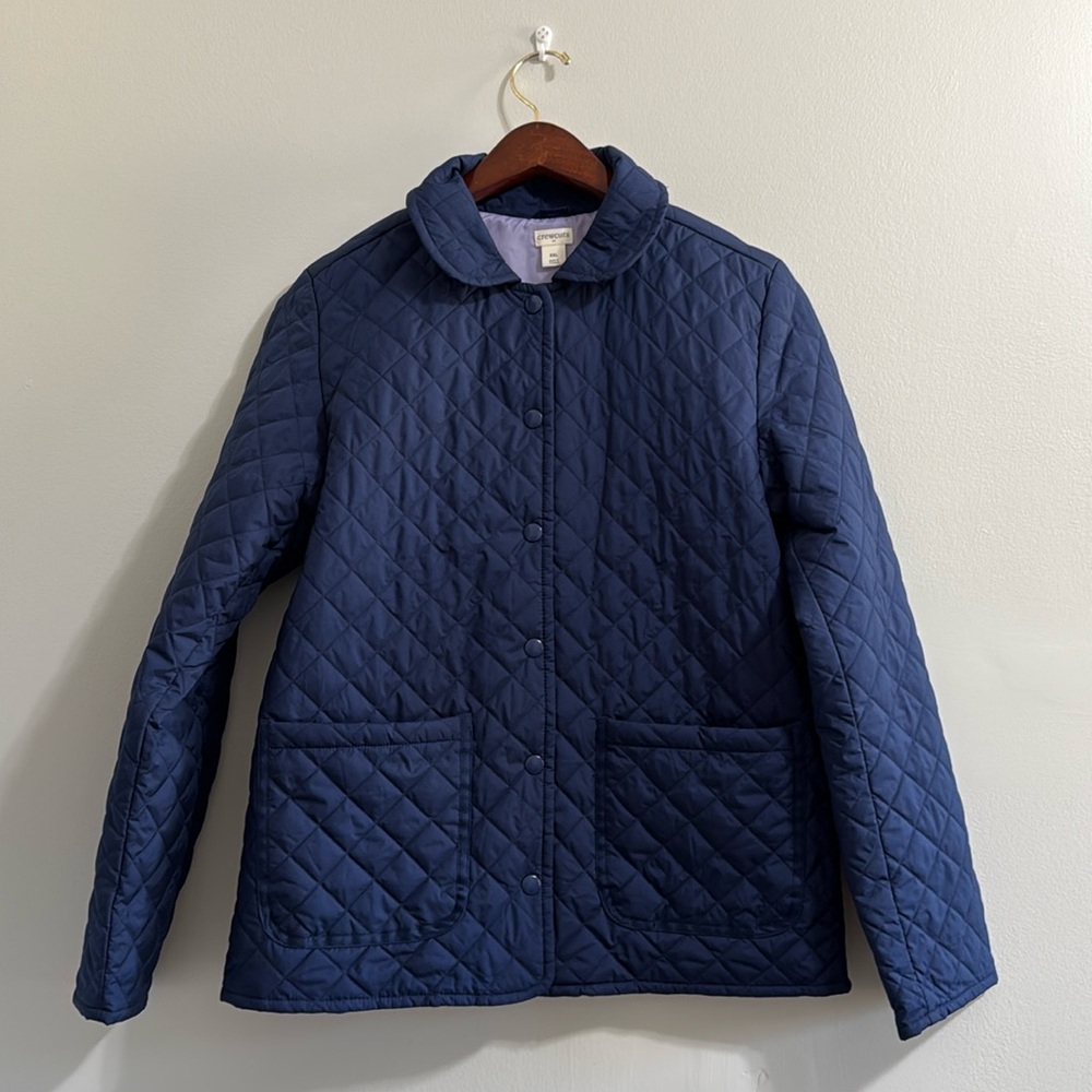 J Crew Crewcuts Girls Quilted Barn Jacket